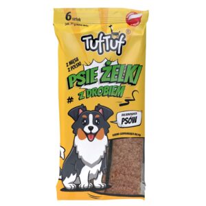 TUF TUF Dog gummies - poultry stripes - skanėstas šuniui - 6