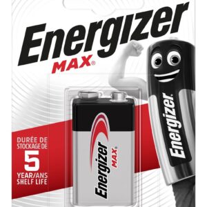 Energizer Max 426660 9V 6LR61 akumuliatorius, 1 vnt., Eco pakuotė