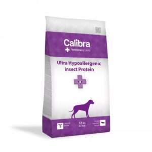 CALIBRA Veterinary Diets Dog Ultra-Hypoallergenic Insect - sausas maistas šunims - 12kg