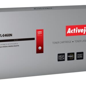 Activejet " " tonerio kasetė ATL-E460N (atsarginė "Lexmark E460X21E"; "Supreme"; 15000 puslapių; juoda)