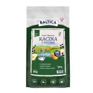 BALTICA Smaki regionów Small breeds Duck with pear - sausas maistas šunims - 6kg