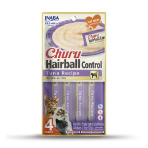 INABA Churu Hairball Tuno skanėstas katėms - 4x14 g