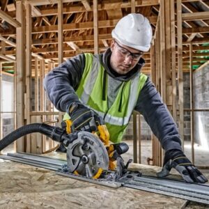 DeWALT DCS572NT  Nešiojamasis diskinis pjūklas 18,4 cm Geltona 5500 RPM - Image 2