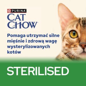 PURINA Cat Chow Sterilised with chicken and eggplant in sauce - šlapias kačių maistas - 26x85g (20 + 6 GRATIS) - Image 2