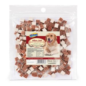 HILTON Sandwich pieces with lamb and fish - skanėstas šunims - 500 g