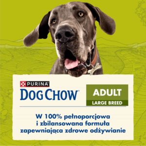 Purina DOG CHOW Large Breed Adult 14 kg Suaugusių Kalakutiena - Image 3