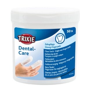 TRIXIE Dental-Care Dantų valymo servetėlės - 50  vnt.