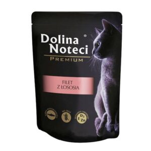 DOLINA NOTECI Premium Salmon fillet - šlapias kačių maistas - 85g