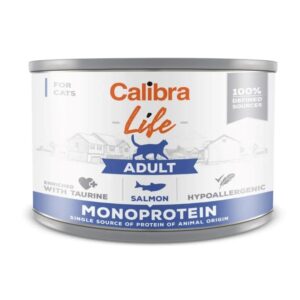 CALIBRA Cat Life Adult Salmon - šlapias kačių maistas - 200g