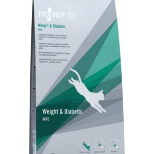 TROVET Weight & Diabetic 3 kg Suaugusių Paukštiena, Ryžiai