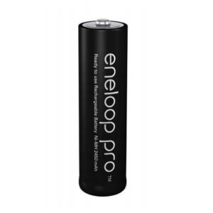 Įkraunamos baterijos PANASONIC ENELOOP PRO AA 2500 mAh 4 szt (BK-3HCDE/4CP) - Image 2