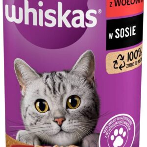 Whiskas jautiena padaže 400 g