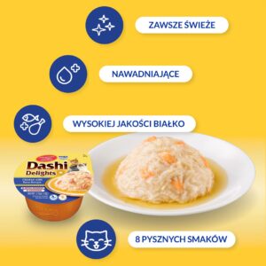 INABA Dashi Delights vištienos ir tuno sultinys - skanėstas katėms - 70g - Image 3