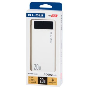 Power Bank 20000mAh QC+PD 20W + lightning PB20E - Image 3