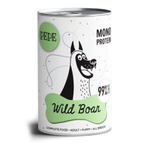 PAKA ZWIERZAKA Pepe Wild Boar - drėgnas ėdalas šunims - 400g