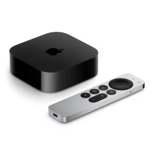 Apple TV 4K Juoda, Sidabras 4K Ultra HD 64 GB „Wi-Fi“