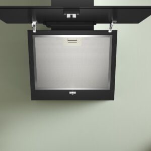 Bosch Serie 2 DWK65DK60 gartraukis Tvirtinamas prie sienos Juoda 430 m³/h A - Image 2