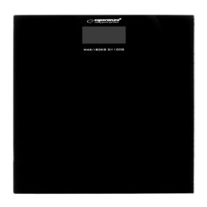 Esperanza EBS002K asmeninės svarstyklės Elektroninės vonios svarstyklės Kvadratas Juoda - Image 2