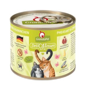 GranataPet DeliCATessen Pheasant and coney - šlapias kačių maistas - 200g