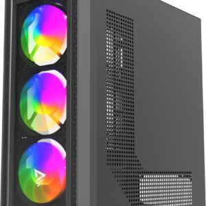 Savio Noctis Glass RGB Kubas Juoda - Image 3