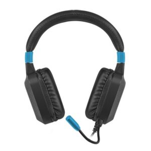 FURY NFU-1584 Ausinės be mikrofono ir ausinės su mikrofonu Laisvų rankų įranga Vielinis Su lankeliu Žaidimams Juoda, Mėlyna - Image 3