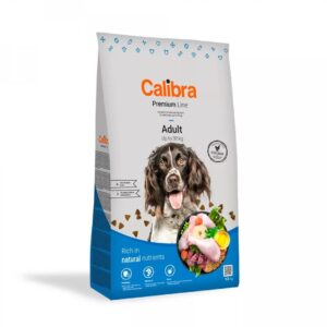 CALIBRA Premium Line Adult Chicken - sausas maistas šunims - 12kg