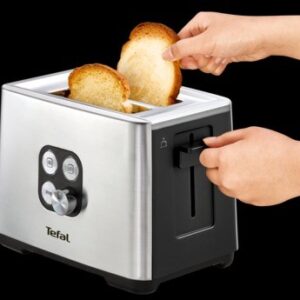 Tefal Equinox TT420D 7 2 griežinėliai Juoda, Nerūdijančiojo plieno - Image 3