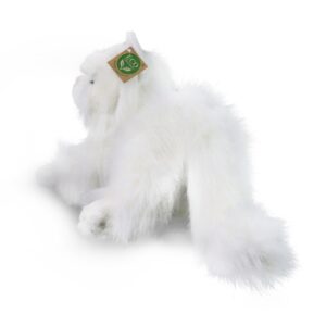 Rappa - Plush realistic mascot Persian cat white lying 30 cm Eco-Friendly - Image 3