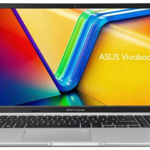 ASUS Vivobook 15 M1502YA-BQ336W AMD Ryzen™ 5 7430U Knyginis kompiuteris 39,6 cm (15.6") „Full HD“ 16 GB DDR4-SDRAM 512 GB SSD Wi-Fi 6E (802.11ax) Windows 11 Home Sidabras