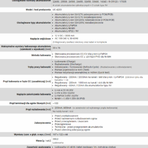Akumuliatorių įkroviklis ličio jonų ir Ni-MH įkraunamiems akumuliatoriams everActive UC-4200 - Image 2