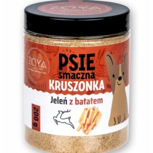 ZOYA Deer crumble with sweet potato - skanėstas šuniui - 200g