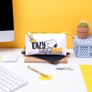 Snoopy - 3-compartment pencil case from the Lazy Days collection - Image 4