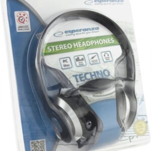 Esperanza EH145K Ausinės be mikrofono ir ausinės su mikrofonu Vielinis Su lankeliu Muzika Juoda - Image 3