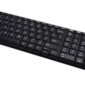 Logitech G MK220 klaviatūra Radijo dažnio belaidė QWERTY JAV tarptautinė versija Juoda - Image 2