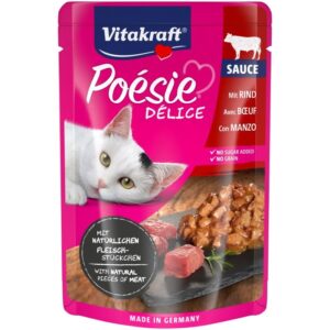 VITAKRAFT POESIE DELICE jautiena - drėgnas kačių maistas - 85 g