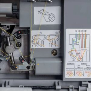 Singer HD0405 siuvimo mašina, elektrinė, sidabrinė - Image 2