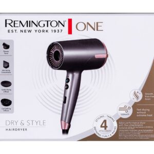 Remington D6077 plaukų džiovintuvas 2000 W Bronza, Pilka