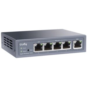 Cudy Gigabit Multi-WAN VPN Router laidinis maršrutizatorius Greitas eternetas, Gigabitinis eternetas Pilka - Image 3