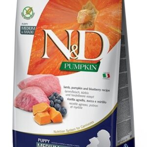 Farmina Pet Food 8010276033246 sausas šunų maistas 2,5 kg Šuniukas Mėlynės, Ėriena