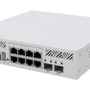 Mikrotik CRS310-8G+2S+IN 10p valdomas 2,5G/Multigigabit/10G komutatorius