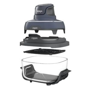 Ninja CRISPi Vienas 3,8 L 1700 W Karšto oro gruzdintuvė Mėlyna, Pilka, Permatomas - Image 2