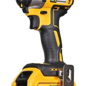DeWALT DCF887P2-QW elektrinis veržliaraktis Juodas, geltonas 1/4" 3250 aps/min 205 N-m 18 V