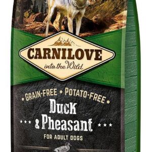 CARNILOVE Adult Duck & Pheasant - sausas maistas šunims - 12kg