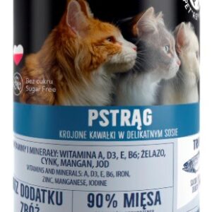 PET REPUBLIC Adult Trout - šlapias kačių maistas - 400g - Image 1