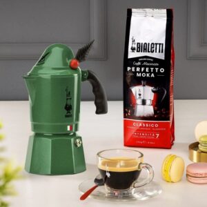 Bialetti Moka Break Alpina Mokos gaminimo indas Žalia - Image 3
