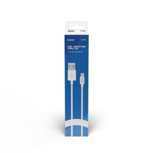Savio USB - micro USB kabelis 2 m CL-124 - Image 2