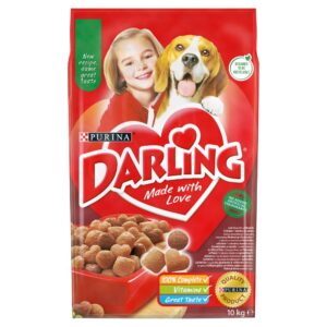 PURINA Darling Beef with chicken - sausas maistas šunims - 10 kg