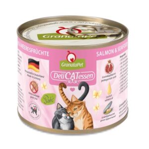 GranataPet DeliCATessen salmon and seafood - šlapias kačių maistas - 200g