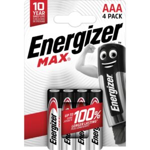 Energizer Max 438144 baterija AAA LR03 4 vnt. - Image 2