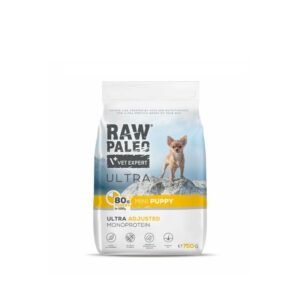 RAW PALEO Ultra Mini Puppy Turkey - sausas maistas šuniukams - 750 g